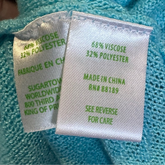 NWT Lilly Pulitzer Amalie Cardigan in Breakwater Blue Sz XXS - Picture 9 of 11